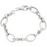 Marquise Shaped Link Bracelet Ref 738069