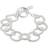 Sterling Silver Mesh Link Bracelet or Necklace Ref 829443
