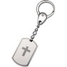Stainless Steel Key Ring with Cross Ref 935310