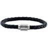 Leather and Stainless Steel Bracelet Ref 318350