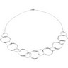 Circle Link Fashion Necklace Ref 517743