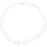 Oval Link Fashion 36 inch Necklace Ref 102389