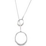 Lariat 18 inch Necklace with Circle Drop | Ref. 659516