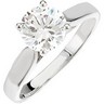 Diamond Cathedral Engagement Ring .38 Carat Ref 112100