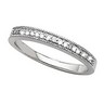 Matching Band for Cathedral Engagement Ring SKU 120754 .13 CTW Ref 329372
