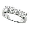 Platinum 5 Stone 1 CTW Diamond Anniversary Ring Ref 466839