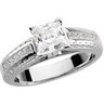 Platinum Cathedral Engagement Ring Ref 489735