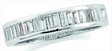 Platinum Duo Diamond Anniversary Band for Ladies | 13-2.75x2, 2-2.5x1.75, 4.0 Width, 4.92DWT10