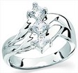Platinum Diamond Right Hand Ring .62 CTW Ref 370047