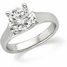 Platinum Woven Solitaire Engagement Ring 1 Carat Ref 151758
