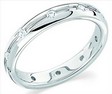 Platinum Duo Diamond Eternity Band for Ladies | 10-1.5-2.2, 4.0 Width, 5.46DWT10