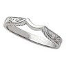 Matching Band for Hand Engraved Engagement Ring SKU 120198 Ref 938962