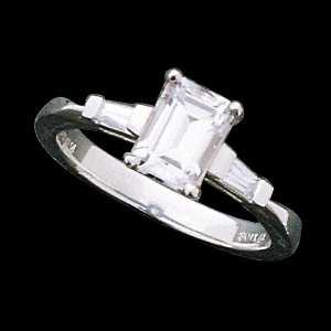 Emerald cut engagement rings 2 carat