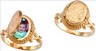 14KY 14.5 x 11.5 mm Oval Locket Ring | SKU: MF-5737