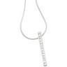 SS 2mm Cubic Zirconia Necklace Ref 235801
