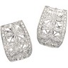 Sterling Silver Cubic Zirconia Earrings | SKU: SS-65356