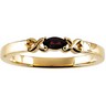 Stackable Birthstone Ring for Mother Holds up to 3 stones Ref 239518