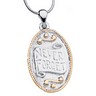 Never Forget Pendant Reversible 30.75 x 22mm Ref 667837