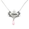 Angel of Hope (Breast Cancer Awareness) Pendant 30.75 x 25.5mm Ref 113699