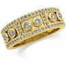 Etruscan Inspired Diamond Ring Ref 258450