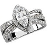 Diamond Engagement Ring .75 CTW Ref 346768