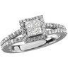 Diamond Engagement Ring .5 CTW Ref 681919