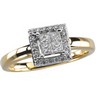 Diamond Engagement Ring .33 CTW Ref 755760
