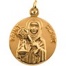 St. Clare Medal 18mm Ref 569207