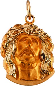 Face of Jesus Pendant | 19 x 14 mm