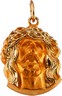 Face of Jesus Pendant | 19 x 14 mm