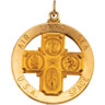 St. Christopher 4 Way Air Land Sea Medal Ref 594055