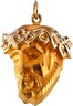 Face of Jesus Pendant | 25 x 19.5 mm