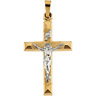 Hollow Crucifix Pendant 25 x 17mm Ref 618588