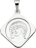 Face of Jesus Ecce Homo Medal | 18.8 x 18.8 mm