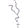 Double Facet Amethyst Rosary Ref 722033