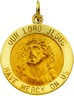Round Our Lord Jesus Medal | 18 mm
