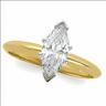 6 Prong V End Marquise Solitaire Mounting .33 to 3 Carat Ref 887028