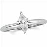 6 Prong Marquise Solitaire Mounting .25 to 5 Carat Ref 655862