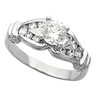 Diamond Engagement Ring .86 CTW Ref 859098