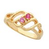 Birthstone Mothers Ring May hold up to 6 round 2.5mm gemstones Ref 227996