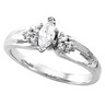 Diamond Engagement Ring .1 CTW Ref 235139