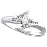 Diamond Engagement Ring .09 CTW Ref 407336