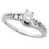 Diamond Engagement Ring .13 CTW Ref 513056