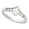 Diamond Engagement Ring .33 CTW Ref 447676