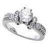 Antique Bridal Engagement Ring 1.18 CTW Ref 143315