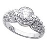 Antique Bridal Engagement Ring .5 CTW Ref 325812
