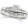 .2 CTW Matching Band for Engagement Ring SKU 12077