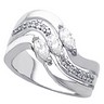 Diamond Right Hand Ring .88 Carat Ref 146962