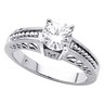 Vintage Design Engagement Ring 1 Carat Ref 812489