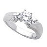 Diamond Engagement Ring 1.06 CTW Ref 999245